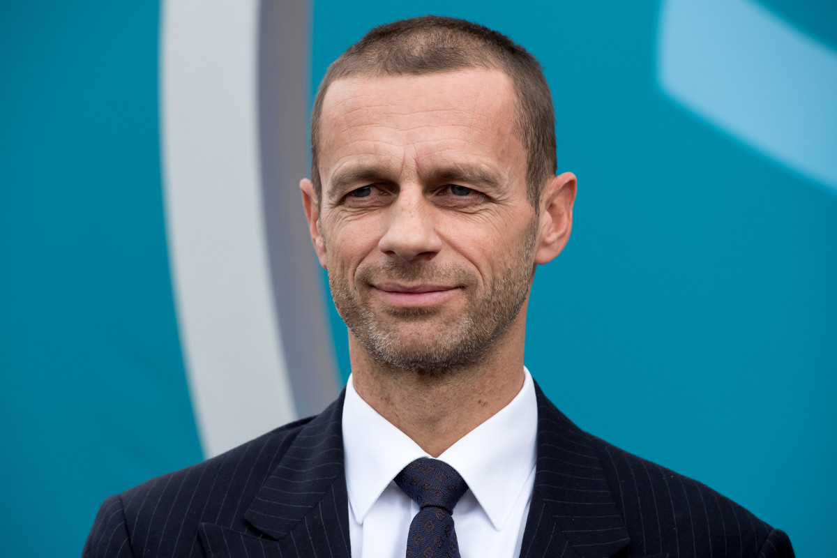 Archivo - Aleksander Ceferin durante un acto como presidente de la UEFA