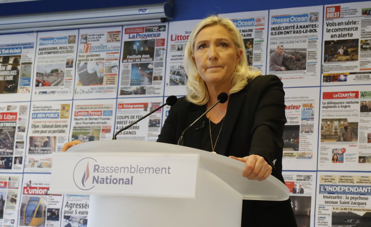 Marine Le Pen, inhabilitada para presentarse a las elecciones presidenciales por un Tribunal de París
