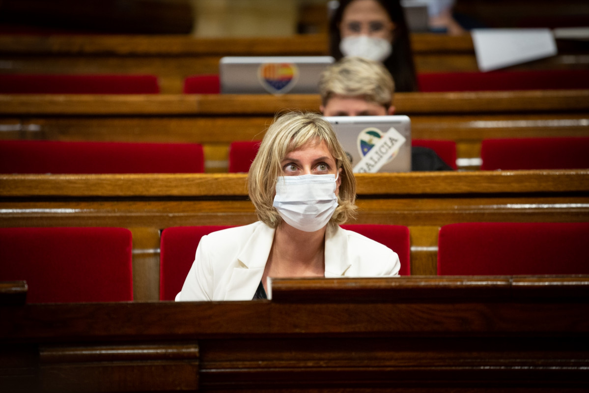 Archivo - Arxiu - La consellera de Salut en funcions, Alba Vergés.