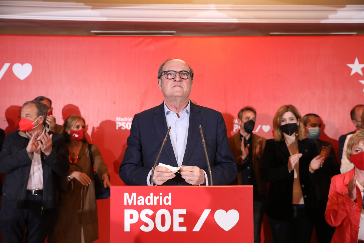 El candidato del PSOE a la Presidencia de la Comunidad de Madrid, Angel Gabilondo