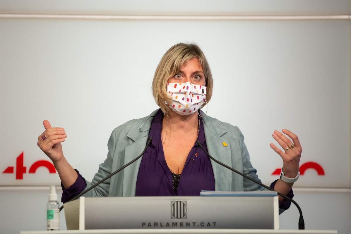 Archivo - Arxiu - La consellera de Salut en funcions, Alba Vergés.