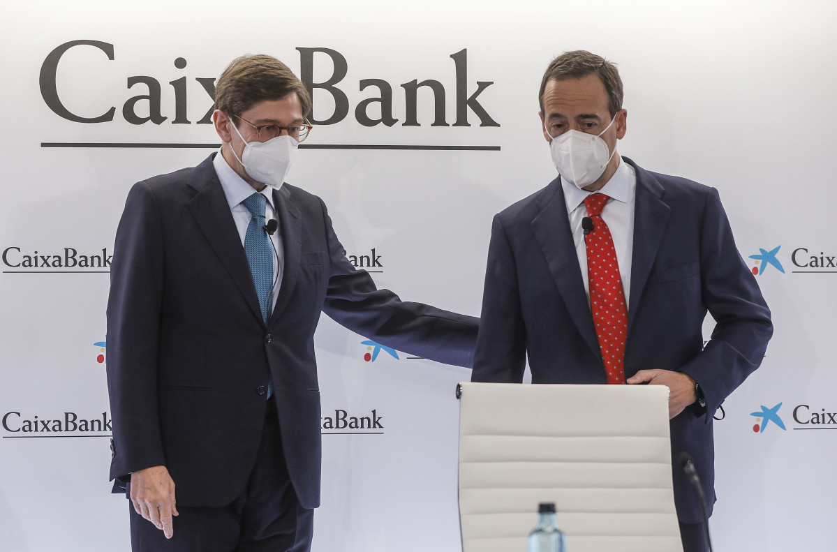 EuropaPress 3621465 presidente caixabank jose ignacio goirigolzarri consejero delegado entidad