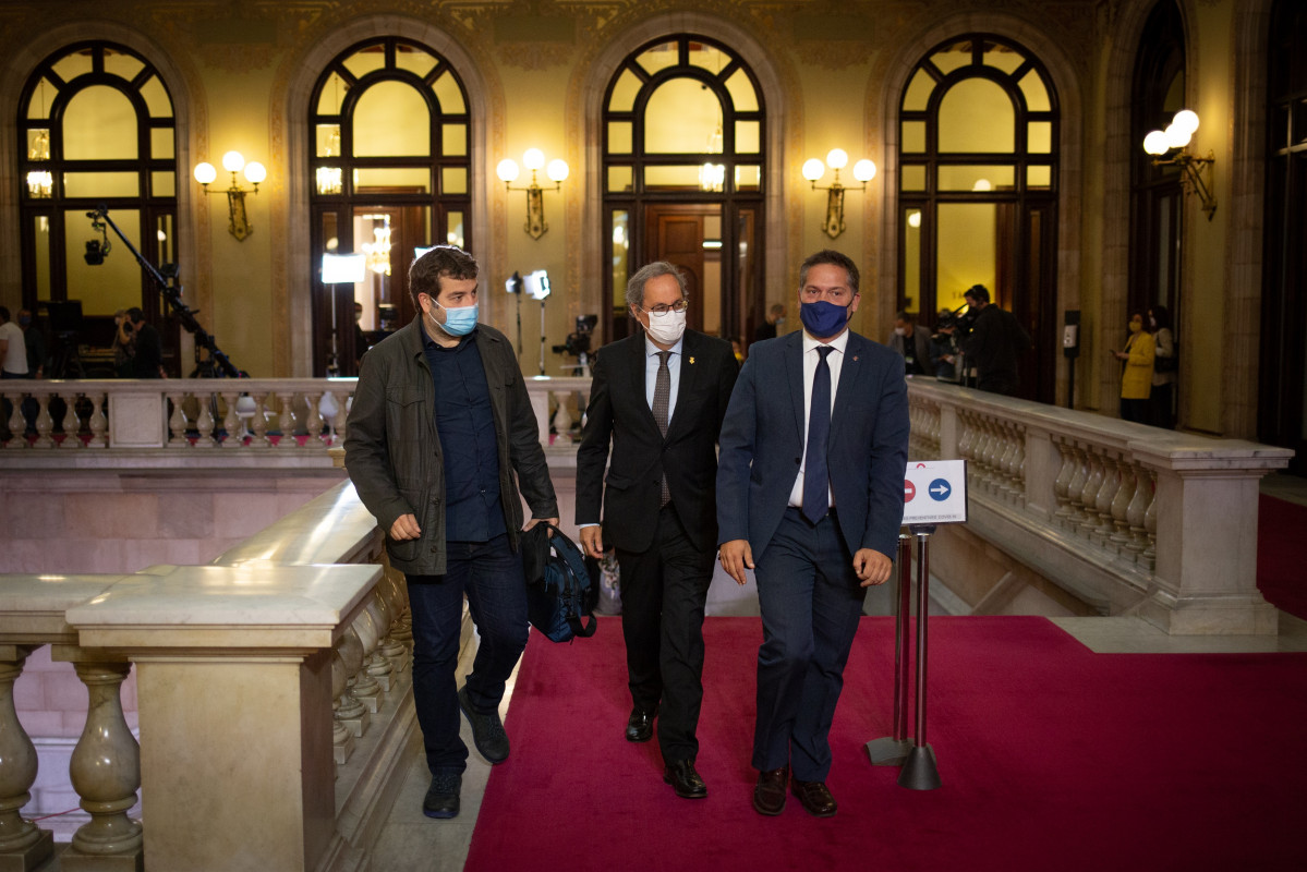 EuropaPress 3725254 expresidente generalitat quim torra llegar parlament asistir pleno