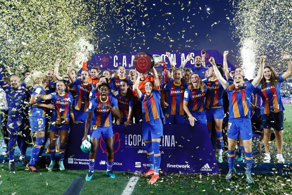El Barça Femení logra el triplete y se equipara al equipo masculino