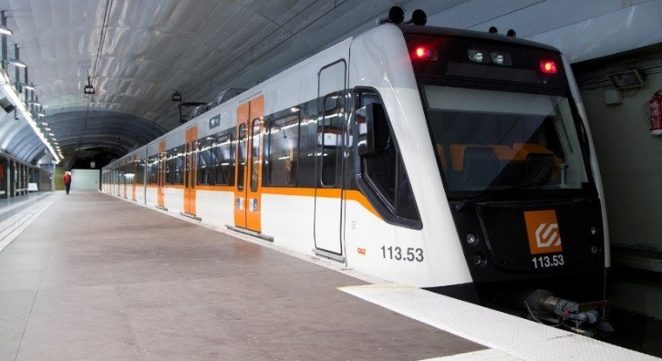 Imatge de recurs d'un tren dels FGC