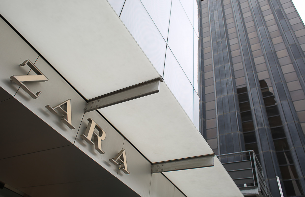 Una tienda de Zara en el centro de Madrid