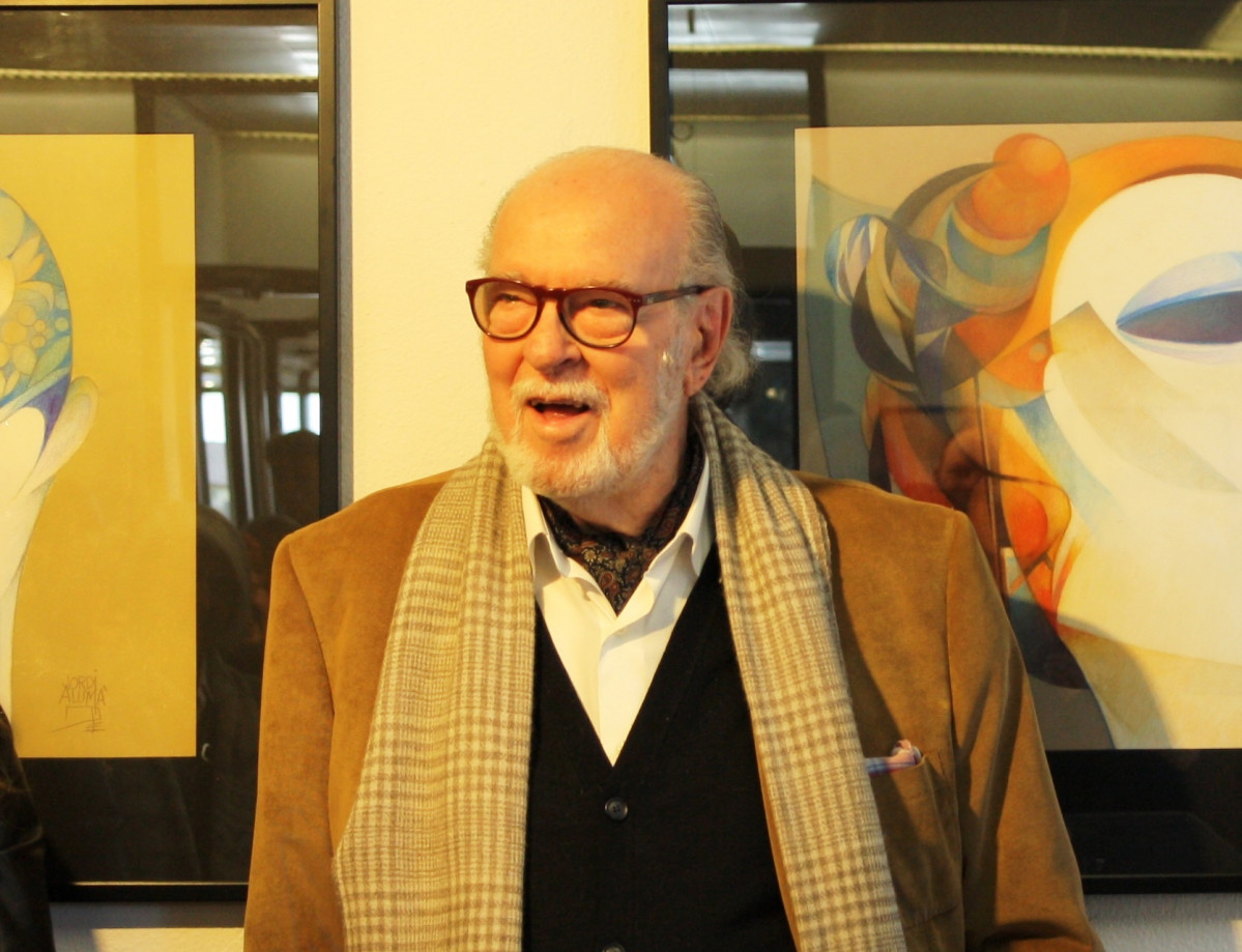 El pintor Jordi Alumà.