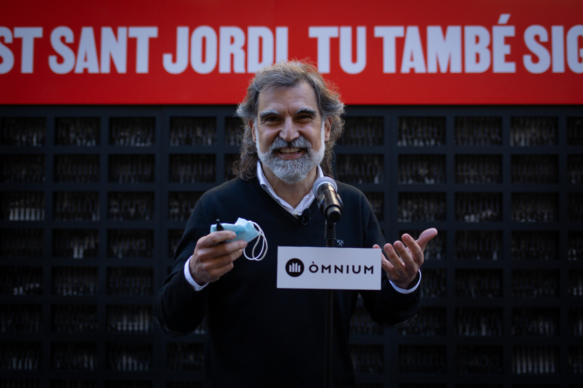 Archivo - Arxiu - El president d'Òmnium, Jordi Cuixart.