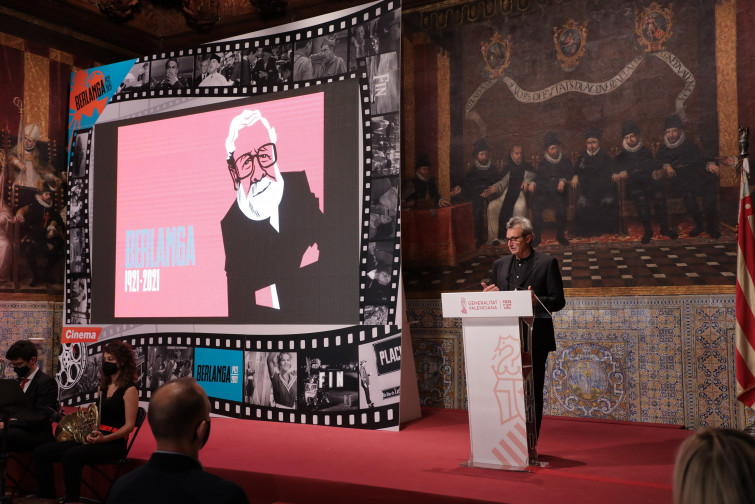 Luís García Berlanga recibe un homenaje institucional por su centenario