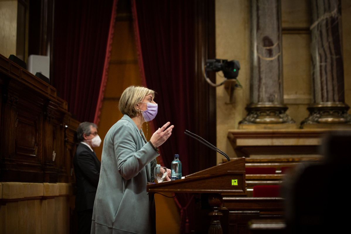 Archivo - Arxiu - L'exconsellera de Salut de la Generalitat, Alba Vergés.