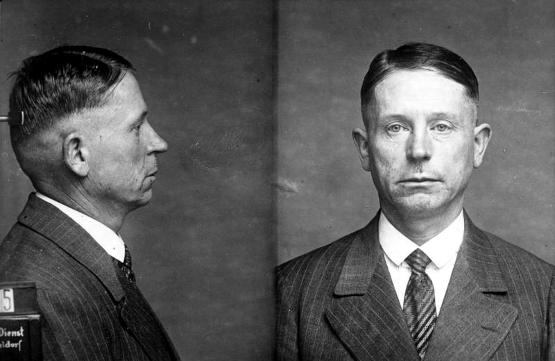 Bundesarchiv Bild 102 11502, Polizeiaufnahme eines Massenmörders