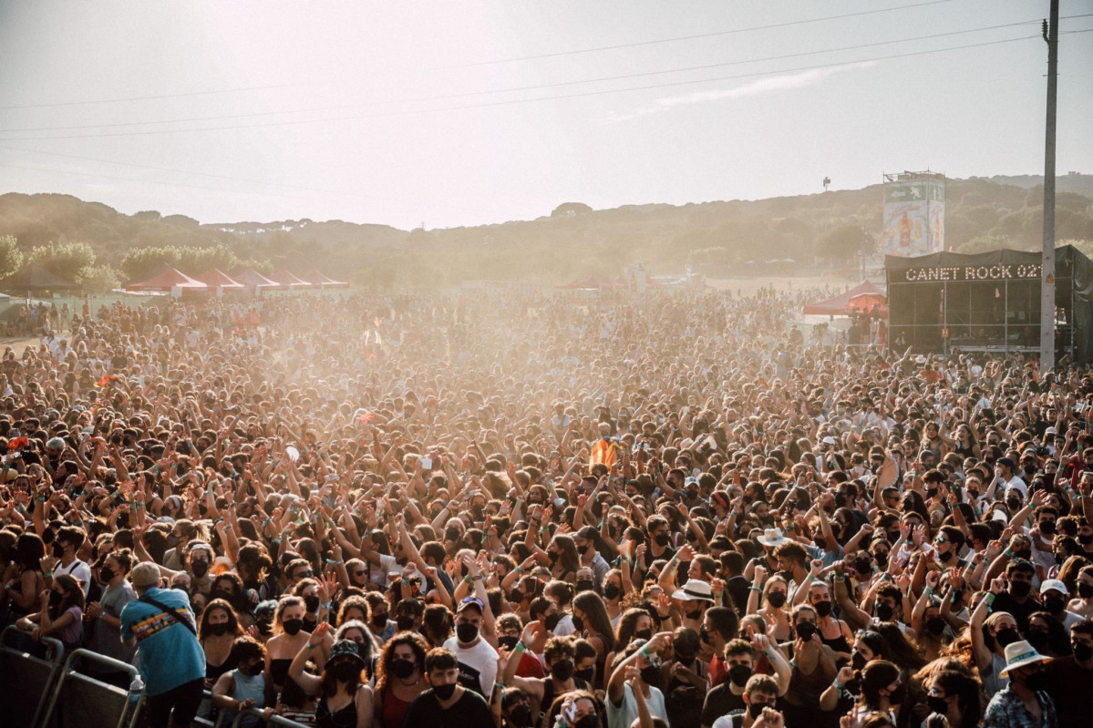 Imatge del festival Canet Rock 2021 (Barcelona)