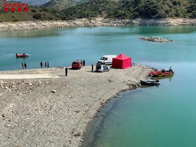 Búsqueda este sábado 10 de julio del joven desaparecido en el pantano de Siurana (Tarragona).