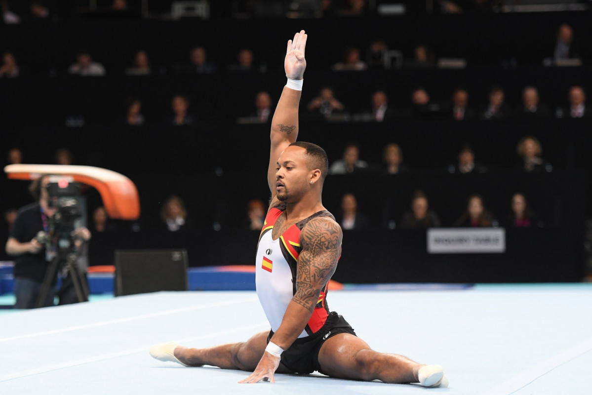 Archivo - Rayderley Zapata, principal baza de la gimnasia artística española en los Juegos de Tokyo 2020.