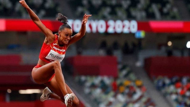 La saltadora gallega Ana Peleteiro consigue la medalla de bronce en los Juegos Olímpicos