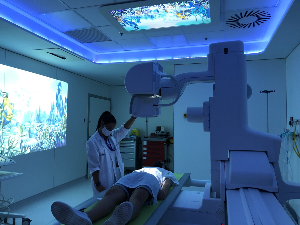 Nueva sala del servicio de Radiología Pediátrica de Vall d'Hebron