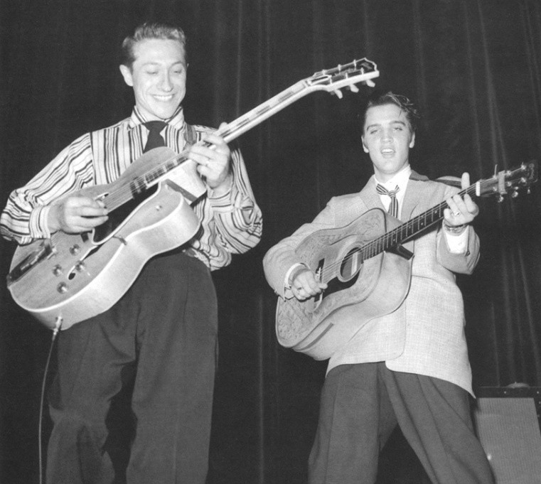 SCOTTY MOORE Y ELVIS PRESLEY