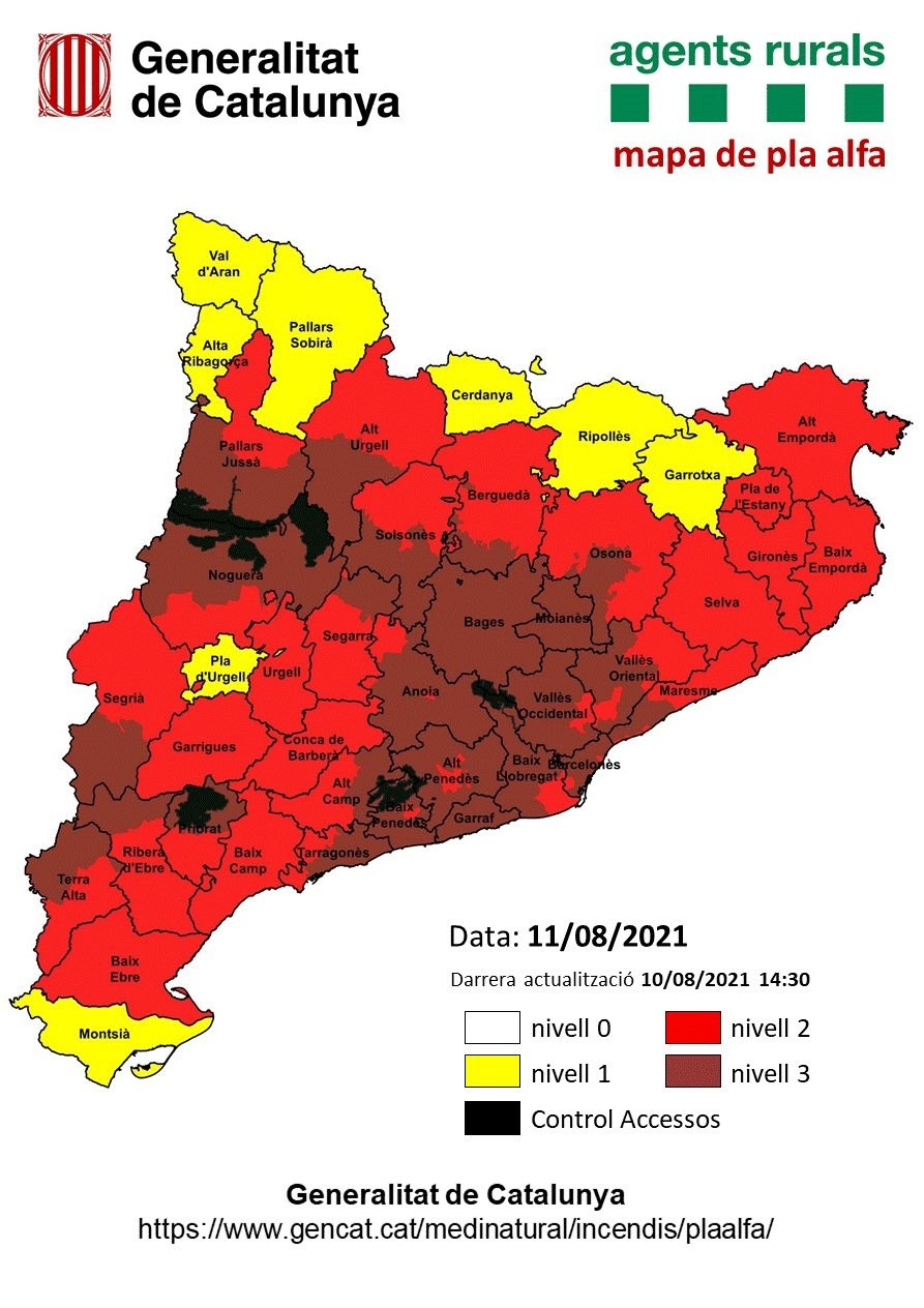 Predicción peligro de incendio