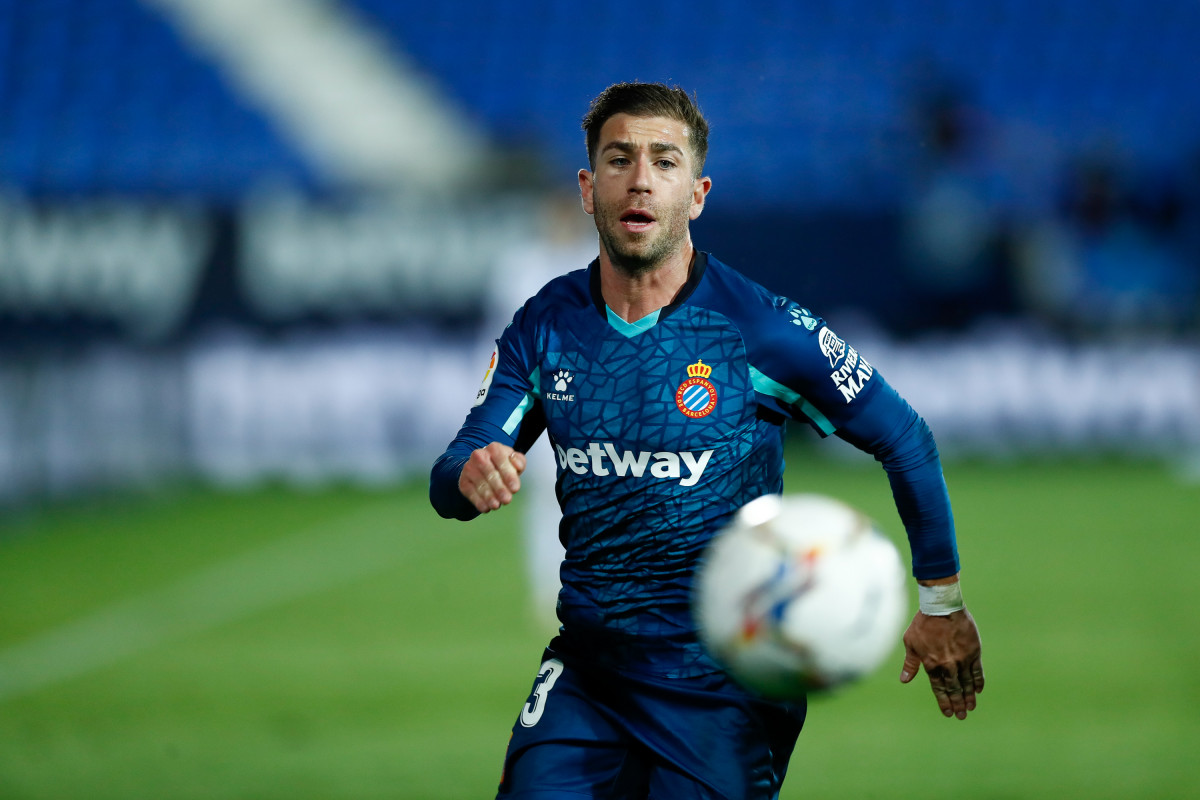 Archivo - Adrian Embarba, jugador del Espanyol