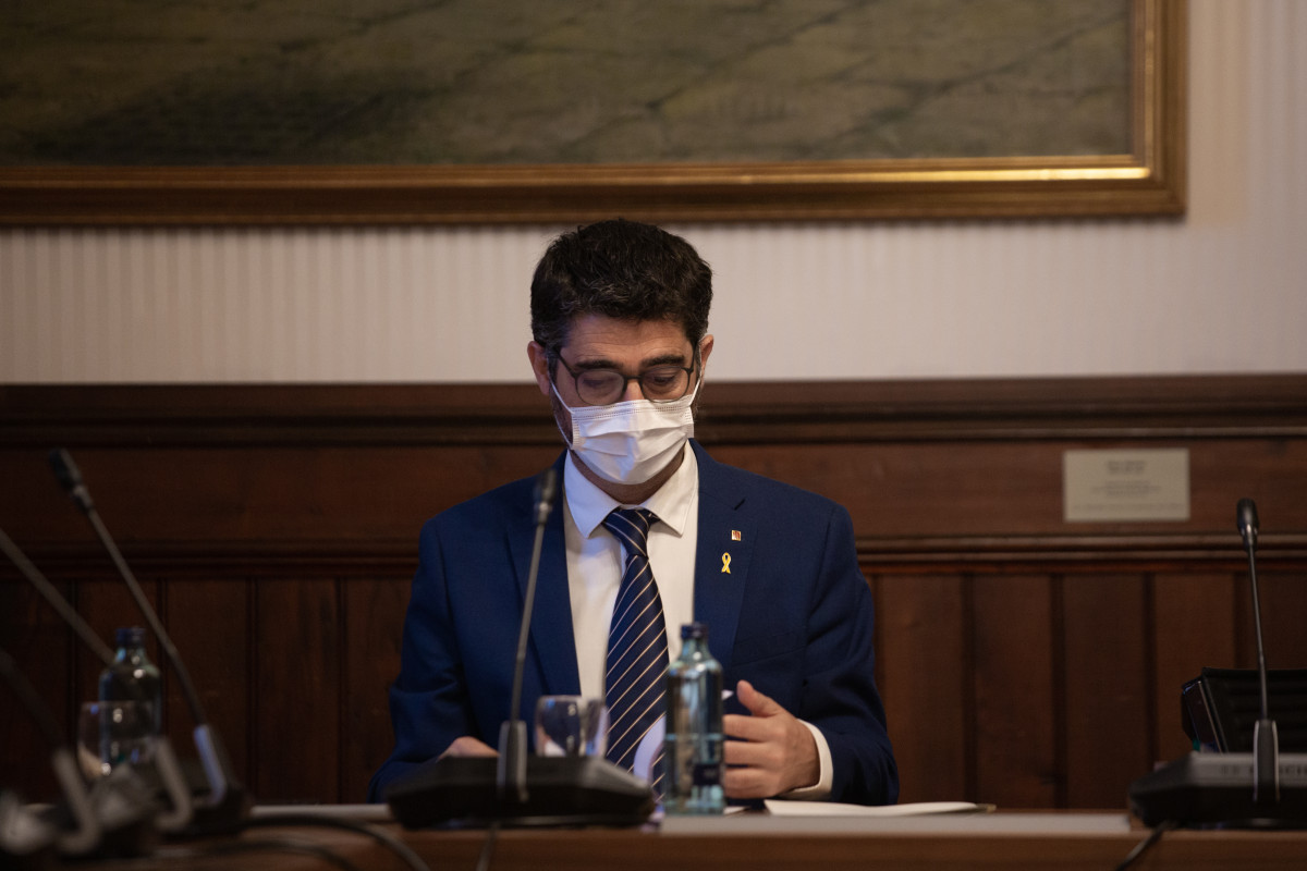 El vicepresident de la Generalitat, Jordi Puigneró, en una imatge d'arxiu