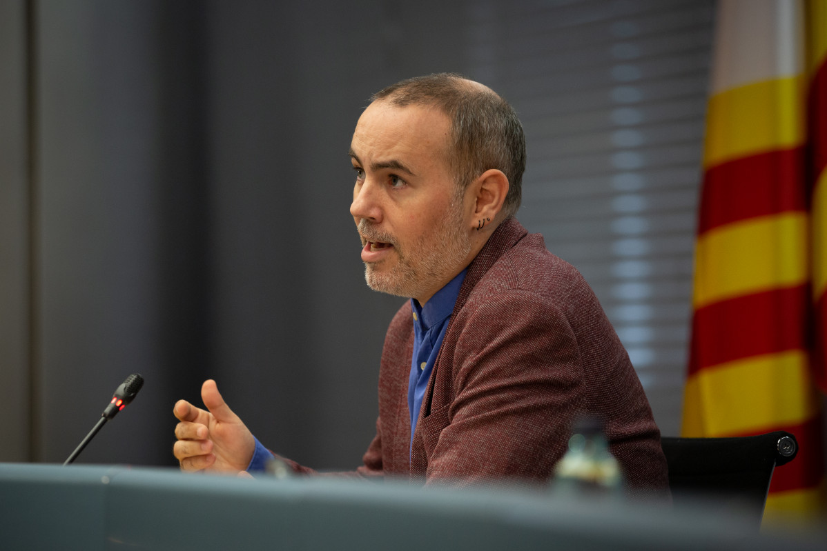 Archivo - El concejal de Emergencia Climática y Transición Ecológica del Ayuntamiento de Barcelona, Eloi Badia, en una imagen de archivo