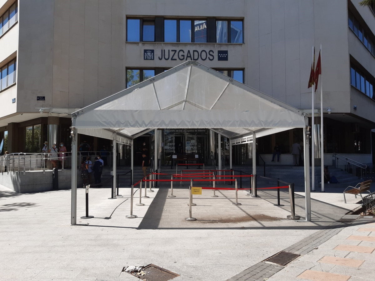 EuropaPress 3922995 juzgados ordinarios plaza castilla