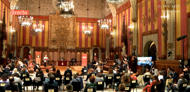 Las fiestas de la Mercè, cada vez menos religiosas, según un estudio de la UOC
