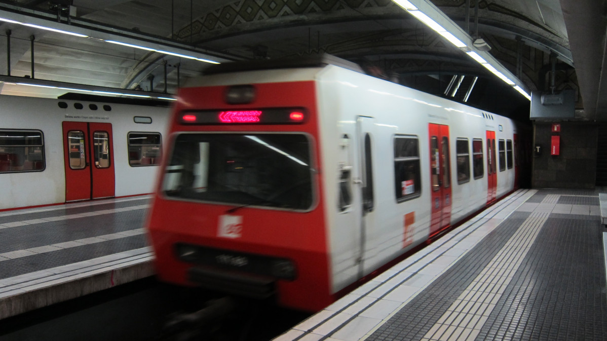 Ferrocarrils de la Generalitat de Catalunya (FGC). Estación de Plaça de Catalunya.