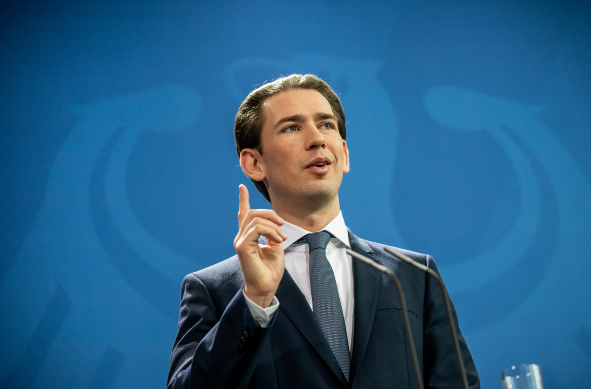 El canciller de Austria, Sebastian Kurz