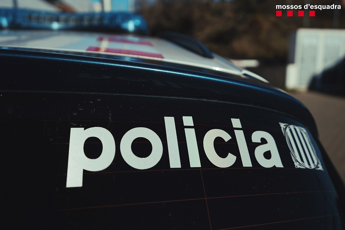 Un coche de Mossos d'Esquadra