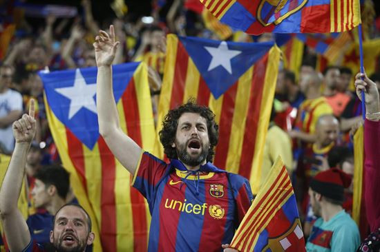 La UEFA desestima el recurso del Barça por las esteladas