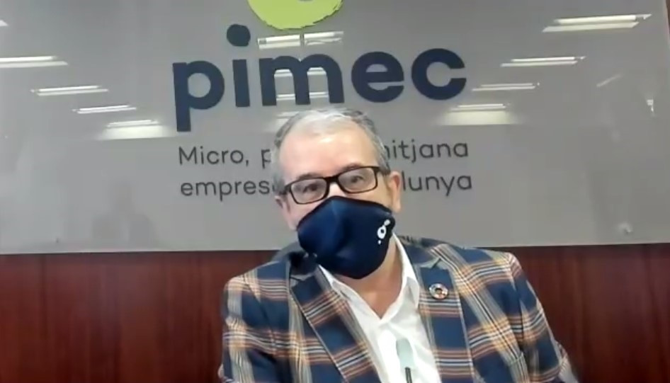 Archivo - El secretario general de Pimec, Josep Ginesta