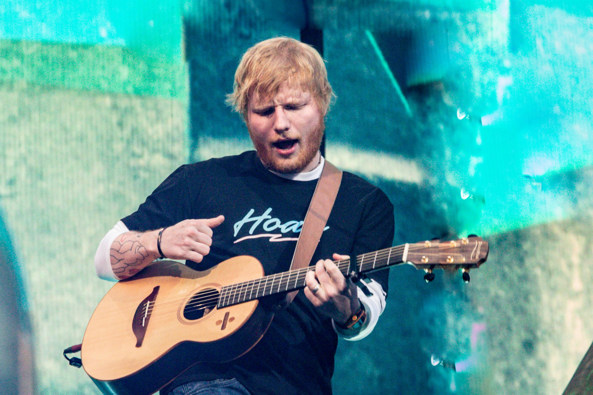 Ed Sheeran convierte el Wanda Metropolitano de Madrid en un karaoke gigante con