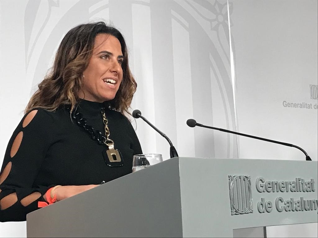La portaveu del Govern, Patricia Plaja