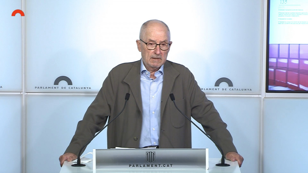 Archivo - El Síndic de Greuges, Rafael Ribó, en una imagen de archivo.