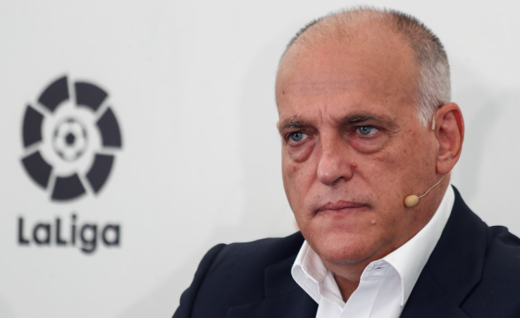 Javier Tebas, harto del Real Madrid: 