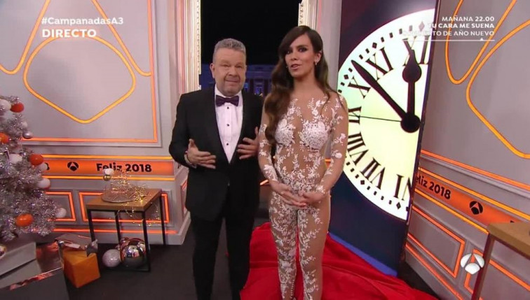 Cristina Pedroche y Alberto Chicote volverán a presentar las campanadas de Antena 3