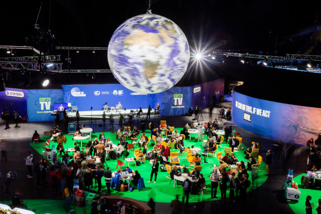 EuropaPress 4063840 08 november 2021 united kingdom glasgow participants are seen in the