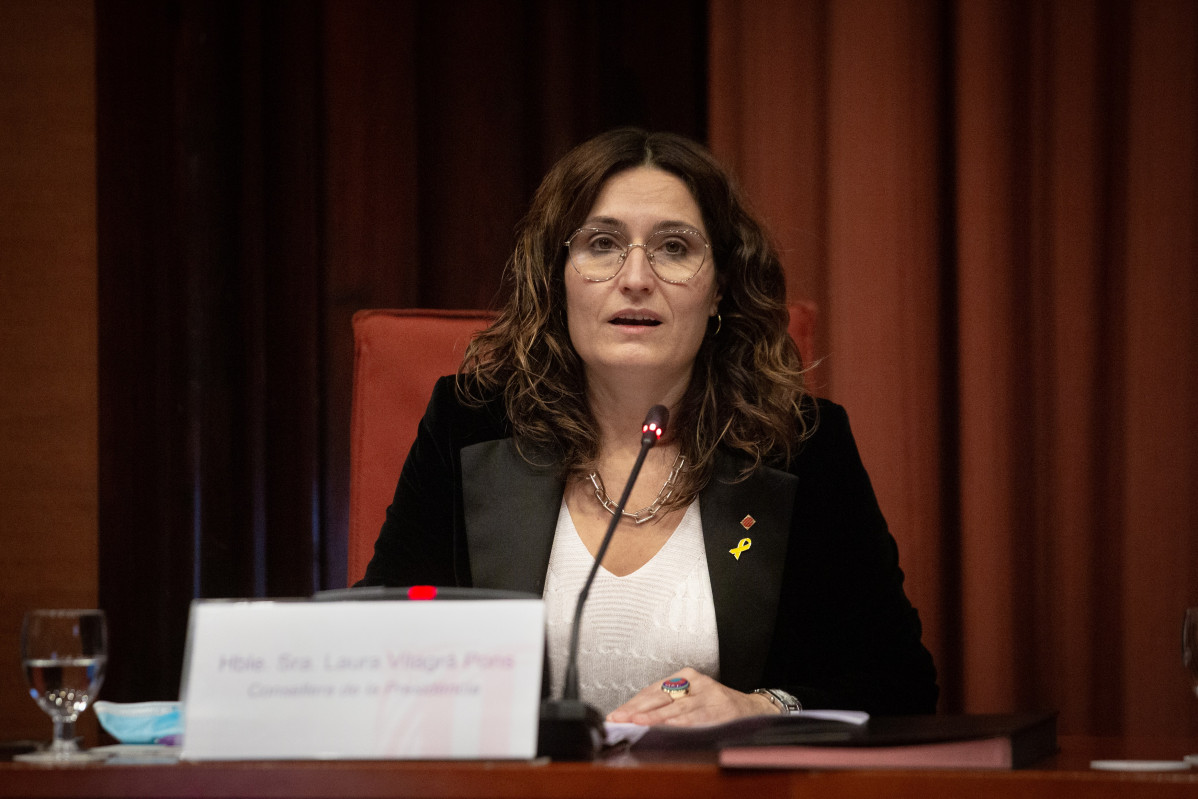 La consellera de presidencia de la Generalitat, Laura Vilagrà