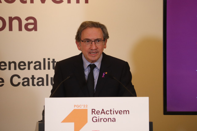 El 'conseller' Giró actúa como si no hubiera pasado nada entre ERC y JxCat en el debate de los Presupuestos