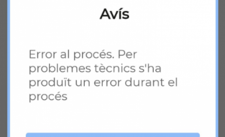 La Generalitat avisa de una caída de 'La Meva Salut' por el alud de solicitudes de certificados covid