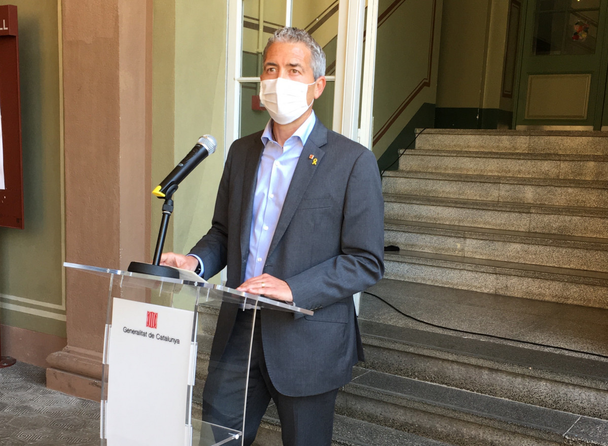 Archivo - Arxiu - El conseller d'Educació de la Generalitat, Josep Gonzàlez-Cambray
