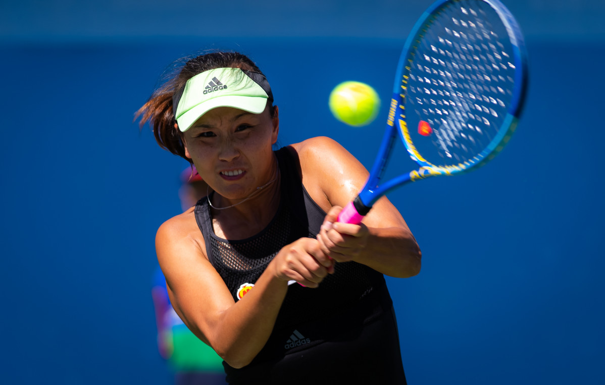 Archivo - La tenista china Peng Shuai