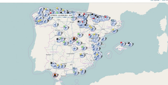 Consulta las carreteras afectadas en tiempo real por el temporal de nieve