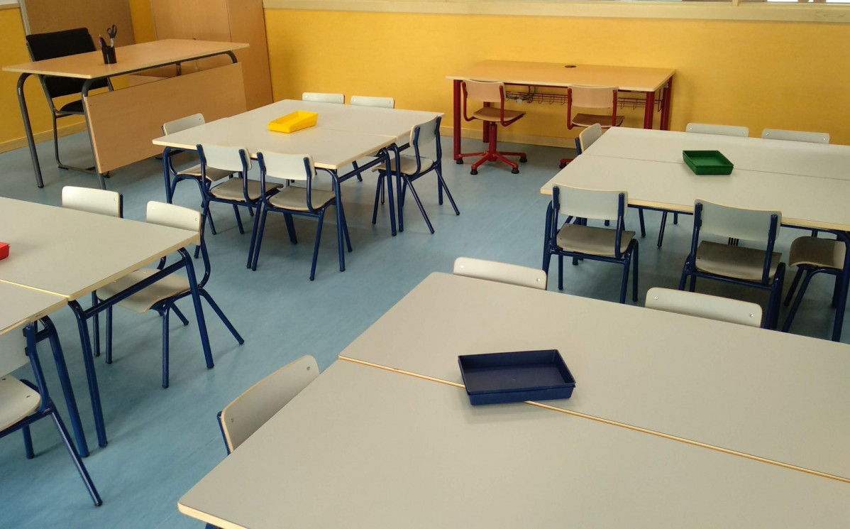 Archivo - Aula en un colegio