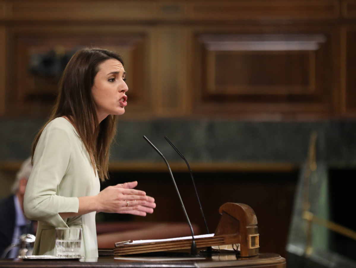 La ministra de Igualdad, Irene Montero