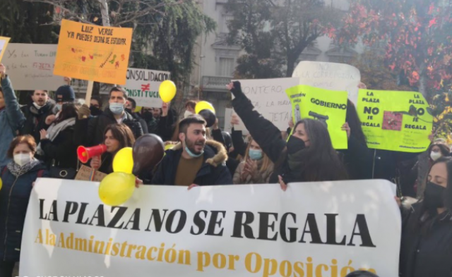 UnaprotestadelaPlataformaenDefensadelTurnoLibreenlasoposiciones