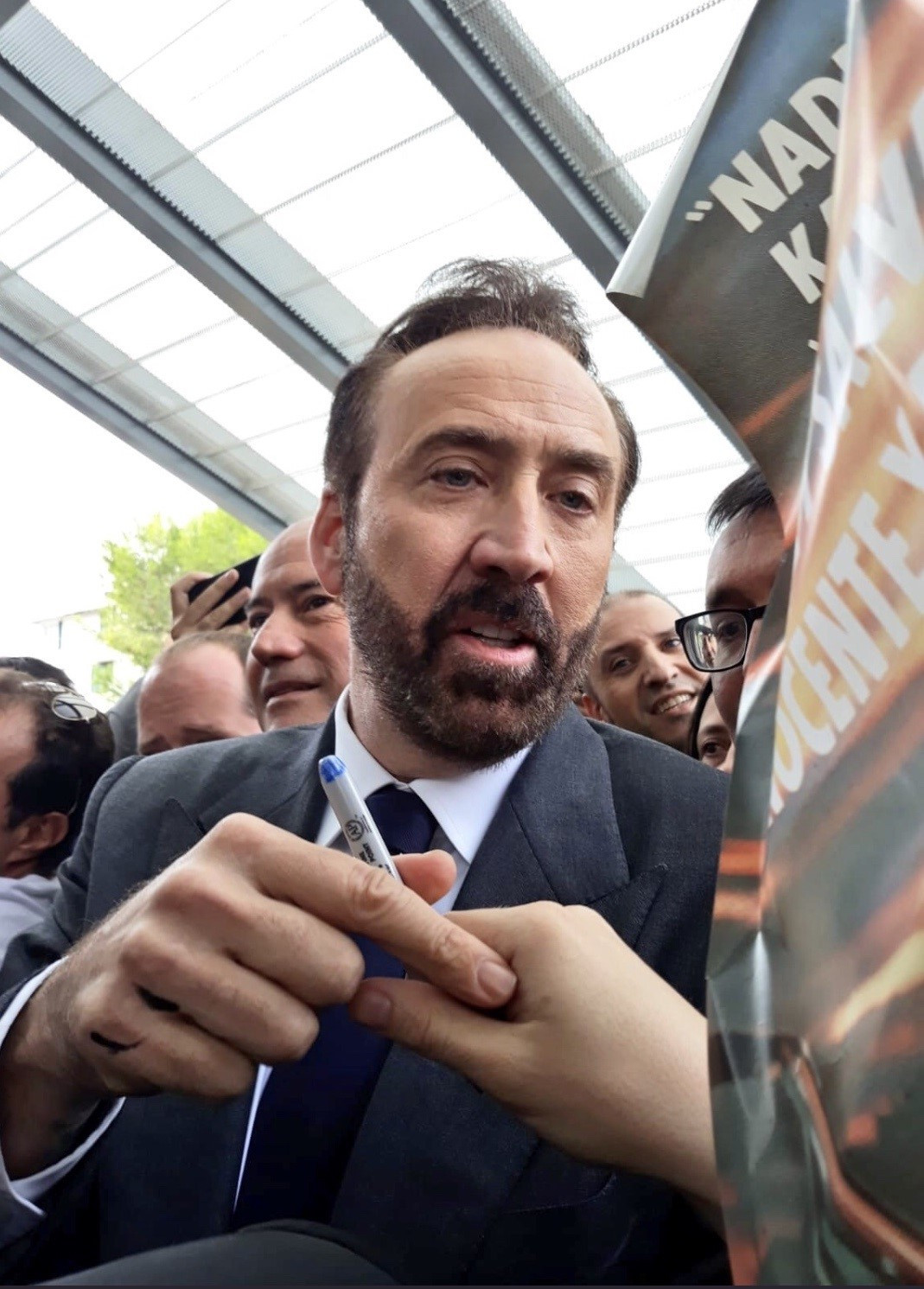 El actor Nicolas Cage en el Festival de Sitges