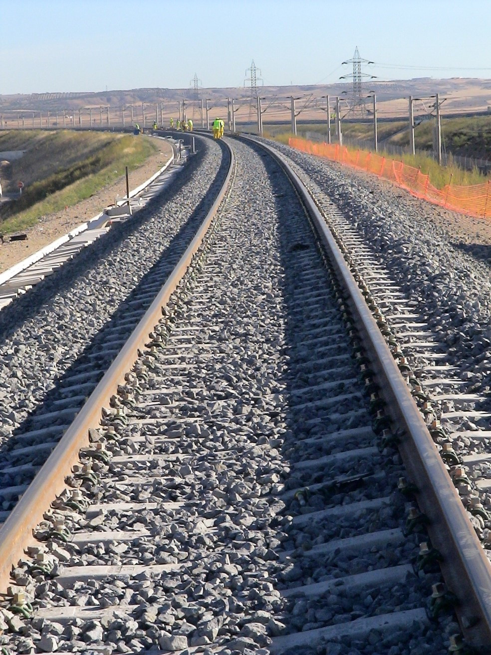 Archivo - Arxiu - Imatge de recurs d'unes vies de tren d'Adif