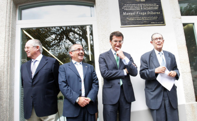 La Fundación Manuel Fraga, abandonada a su suerte una década después de la muerte del político